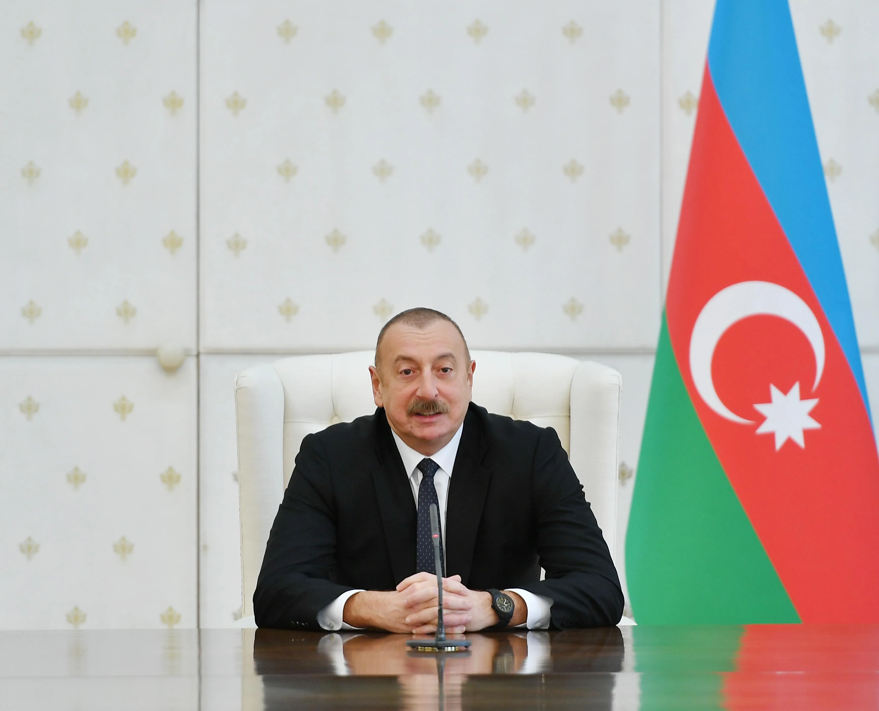 İlham Əliyev Avropa çempionatının iştirakçılarını qəbul etdi - YENİLƏNİB/FOTO 