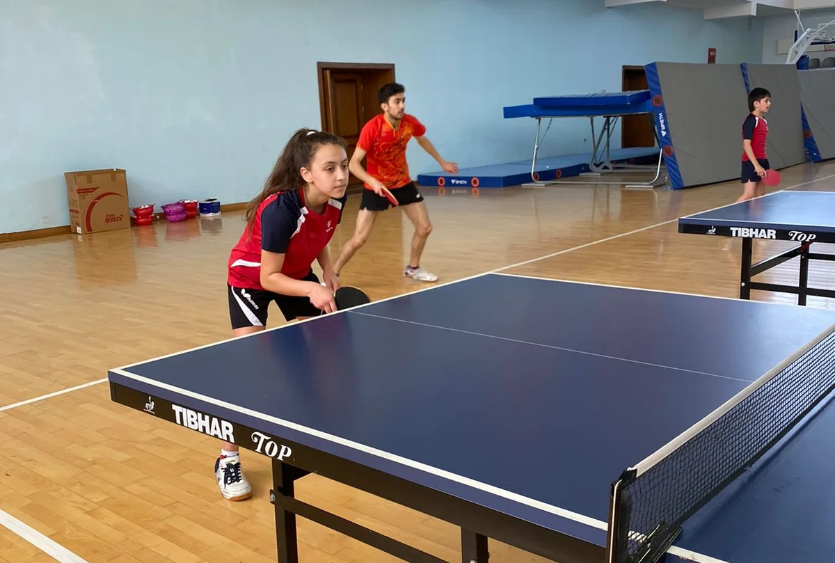 Stolüstü tennisçilərin Qax toplanışına start verildi - FOTOLAR 
