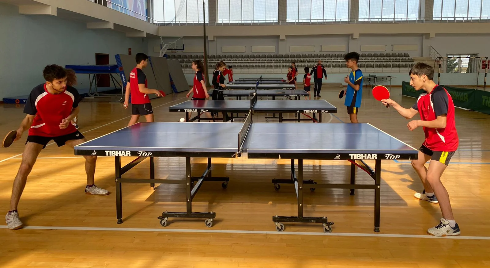 Stolüstü tennisçilərin Qax toplanışına start verildi - FOTOLAR 
