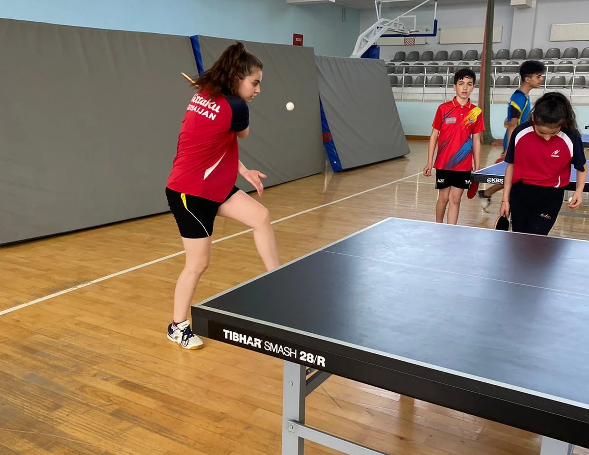 Stolüstü tennisçilərin Qax toplanışına start verildi - FOTOLAR 