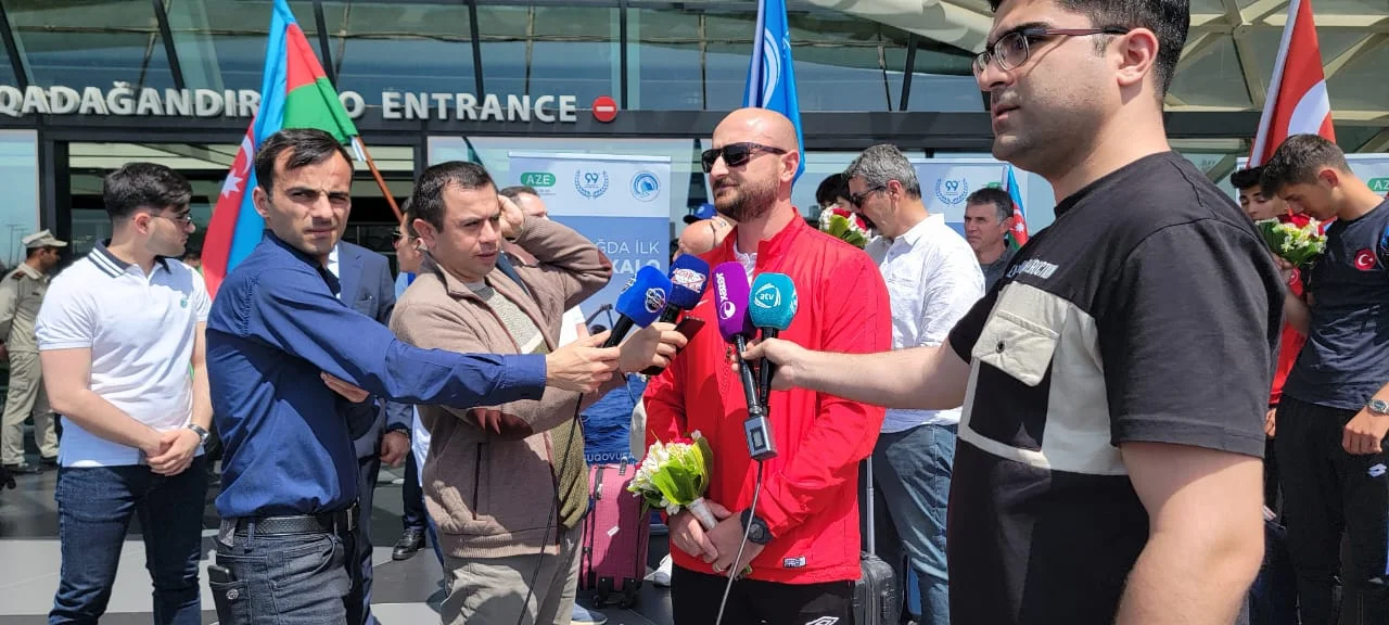 Türk idmançılar Suqovuşana yollanır - FOTOLAR 