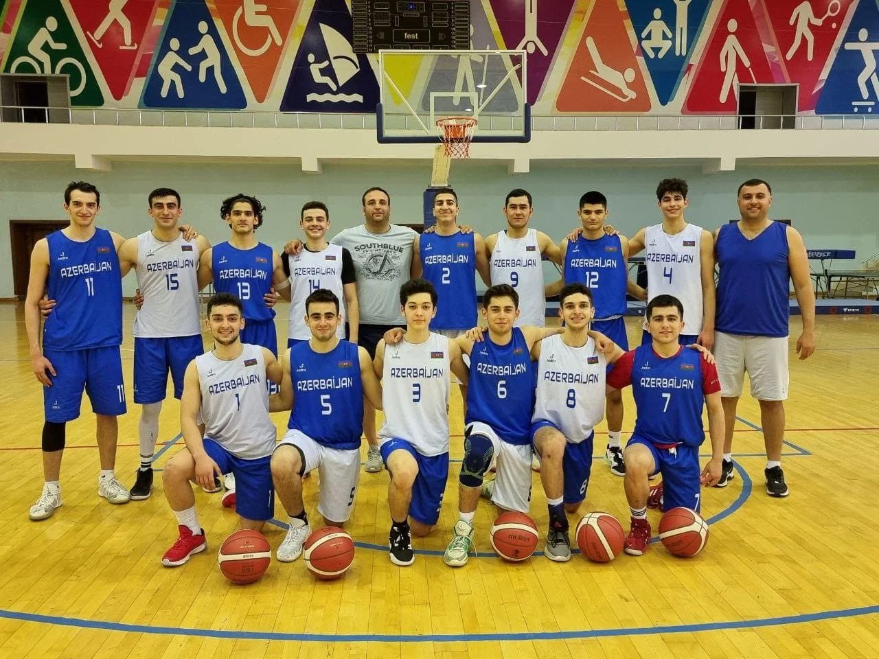 Millimiz Avropa çempionatına Qaxda hazırlaşır 