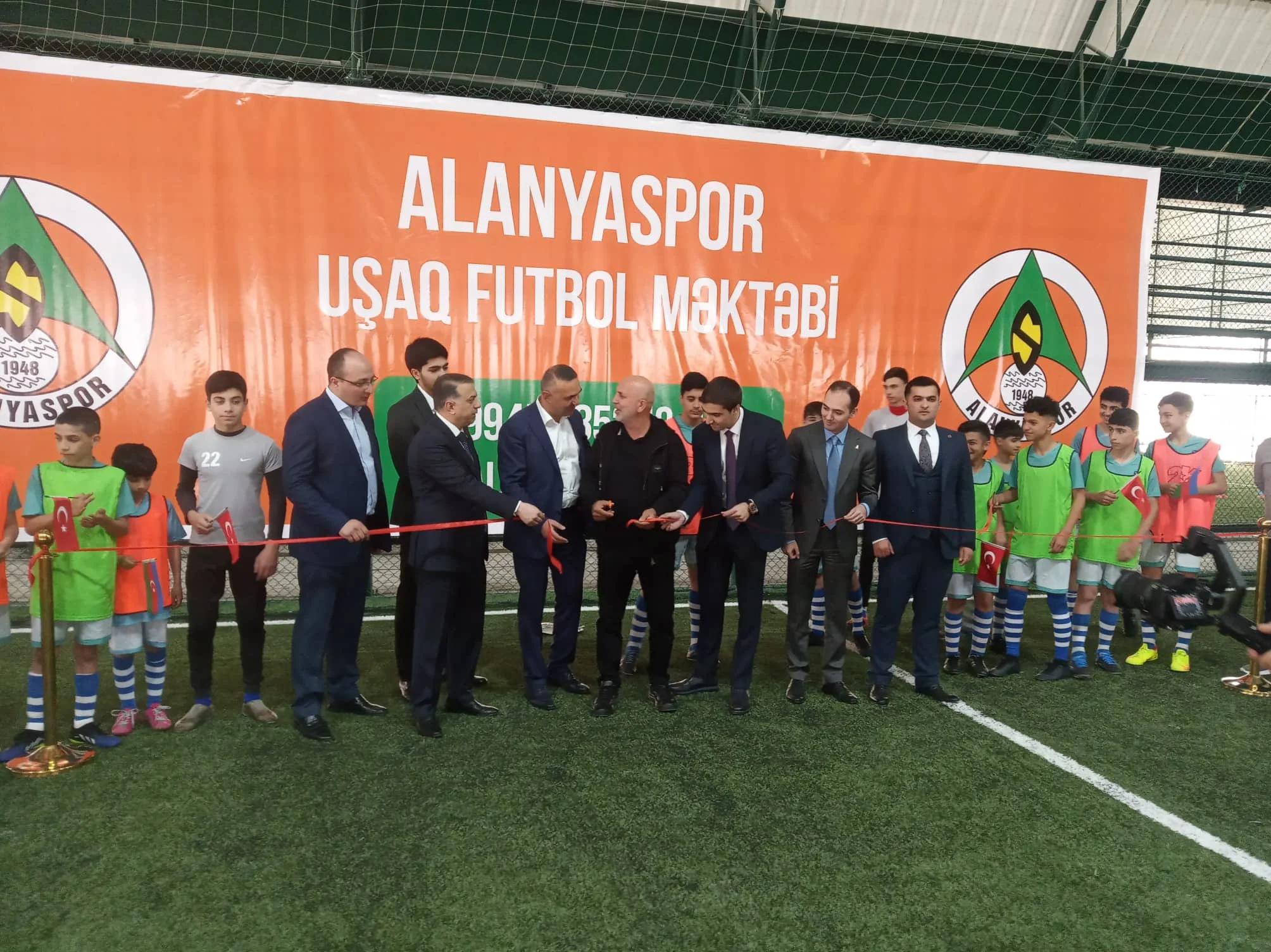 Bakıda "Alanyaspor"un futbol məktəbinin açılışı oldu - FOTOLAR 