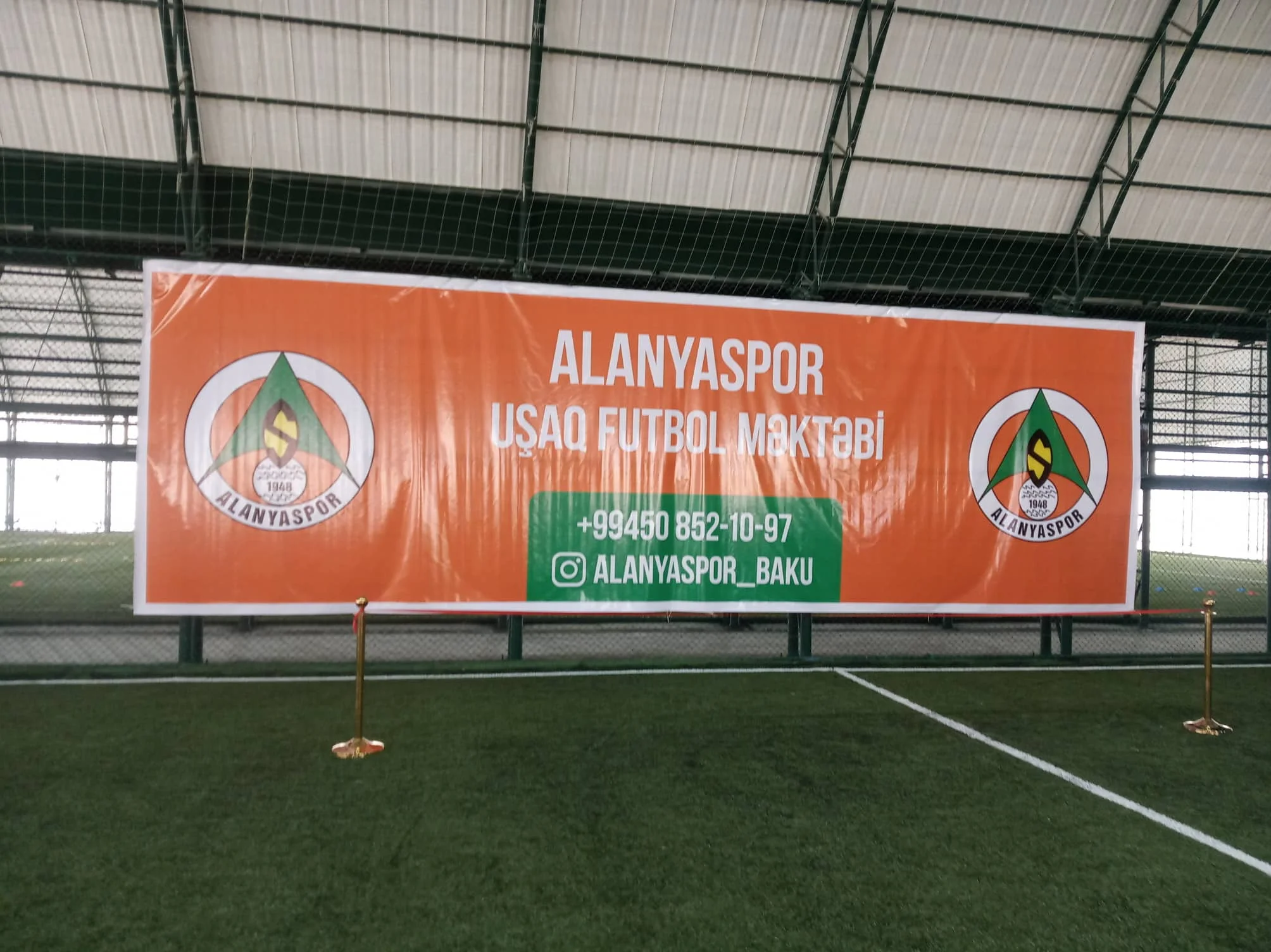 Bakıda "Alanyaspor"un futbol məktəbinin açılışı oldu - FOTOLAR 