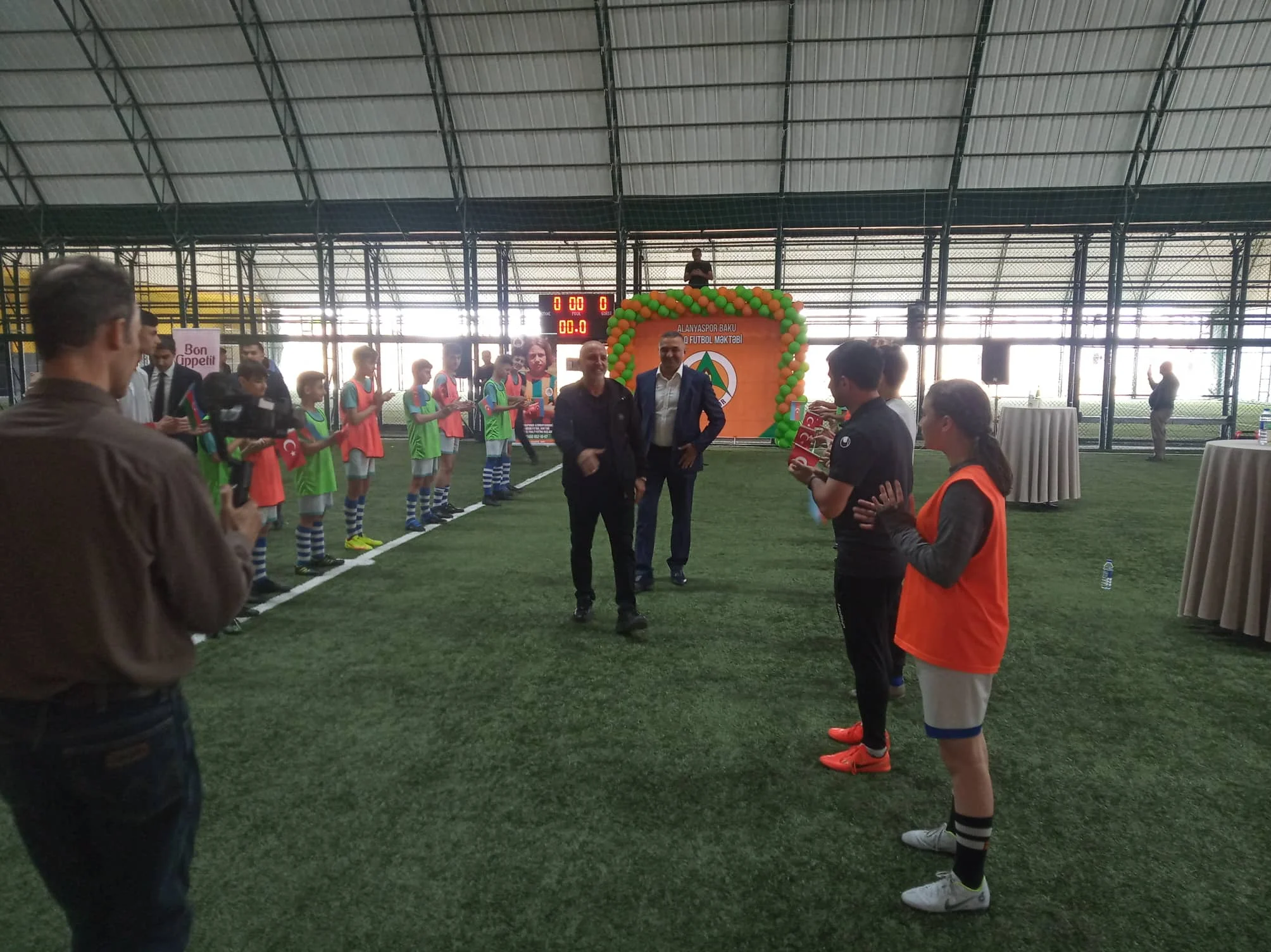Bakıda "Alanyaspor"un futbol məktəbinin açılışı oldu - FOTOLAR 