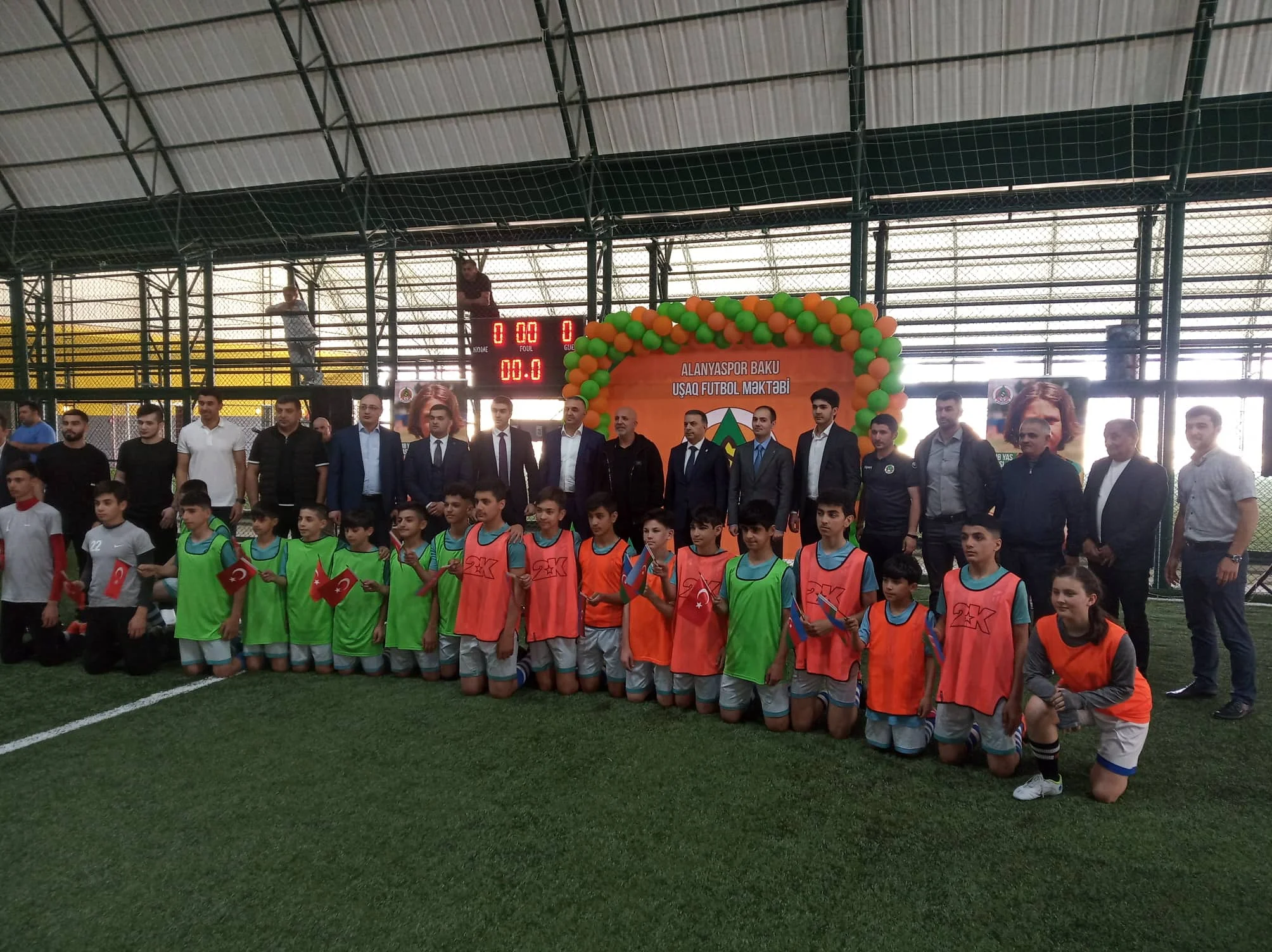 Bakıda "Alanyaspor"un futbol məktəbinin açılışı oldu - FOTOLAR 