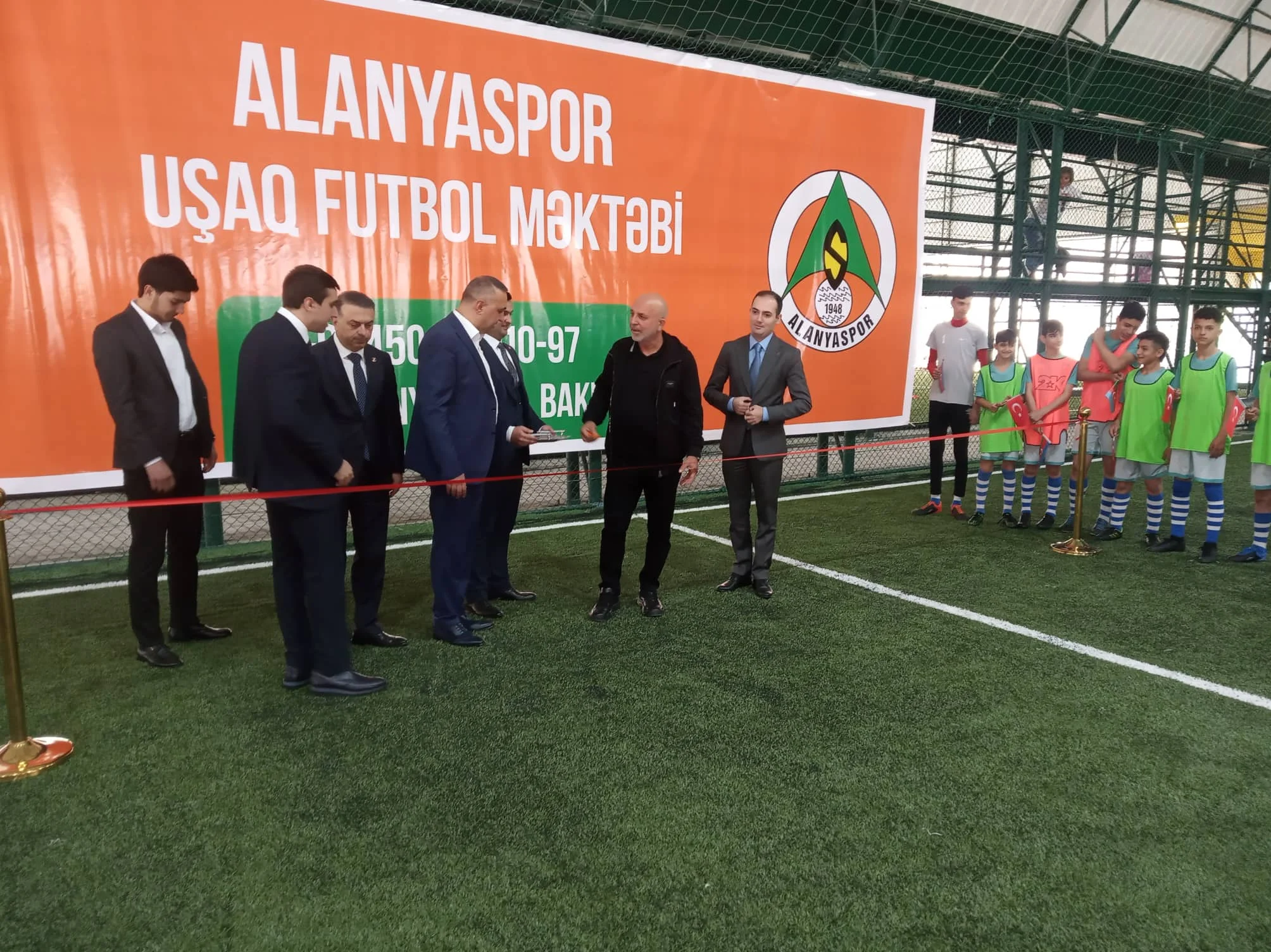 Bakıda "Alanyaspor"un futbol məktəbinin açılışı oldu - FOTOLAR 