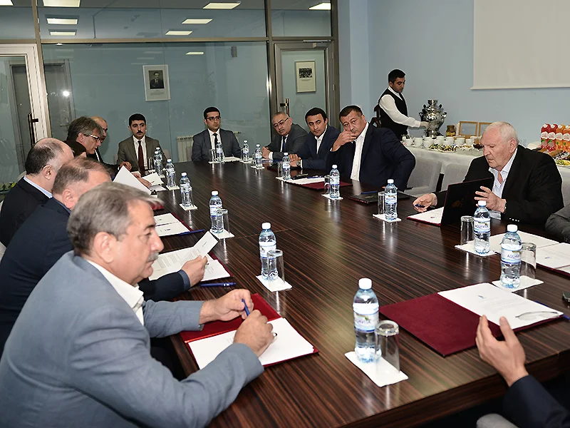 AFFA-nın İcraiyyə Komitəsinin növbəti iclası keçirildi - FOTOLAR 