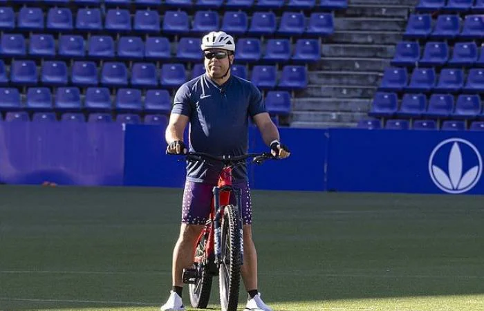 Ronaldo velosipedlə 200 kilometr qət etdi - FOTOLAR 