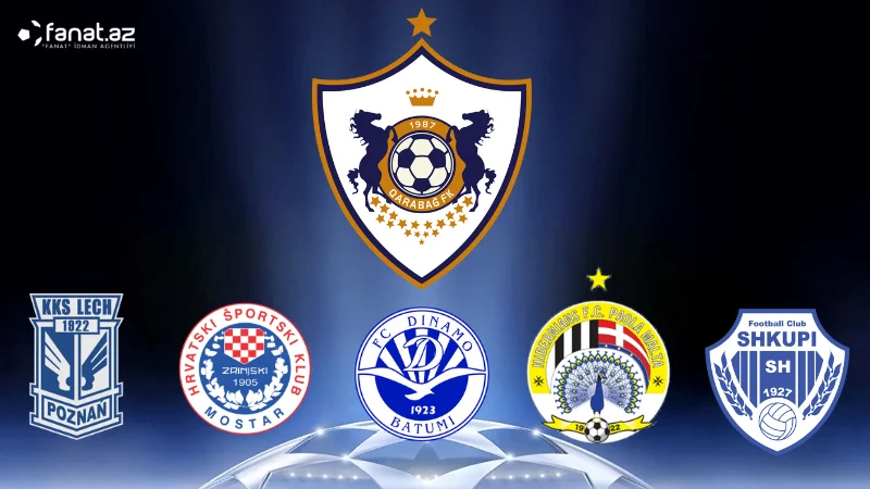 Çempionlar Liqası: "Qarabağ"ın rəqibi müəyyənləşdi 