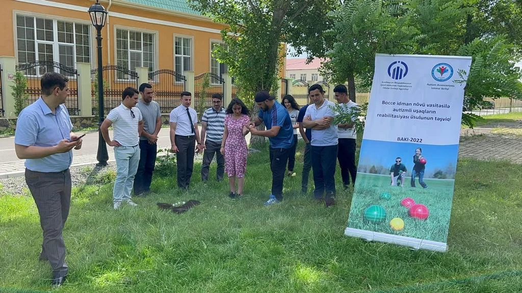 Autizmli uşaqlar idmandan geri qalmır: Bu dəfə İsmayıllıda təlim keçirildi  