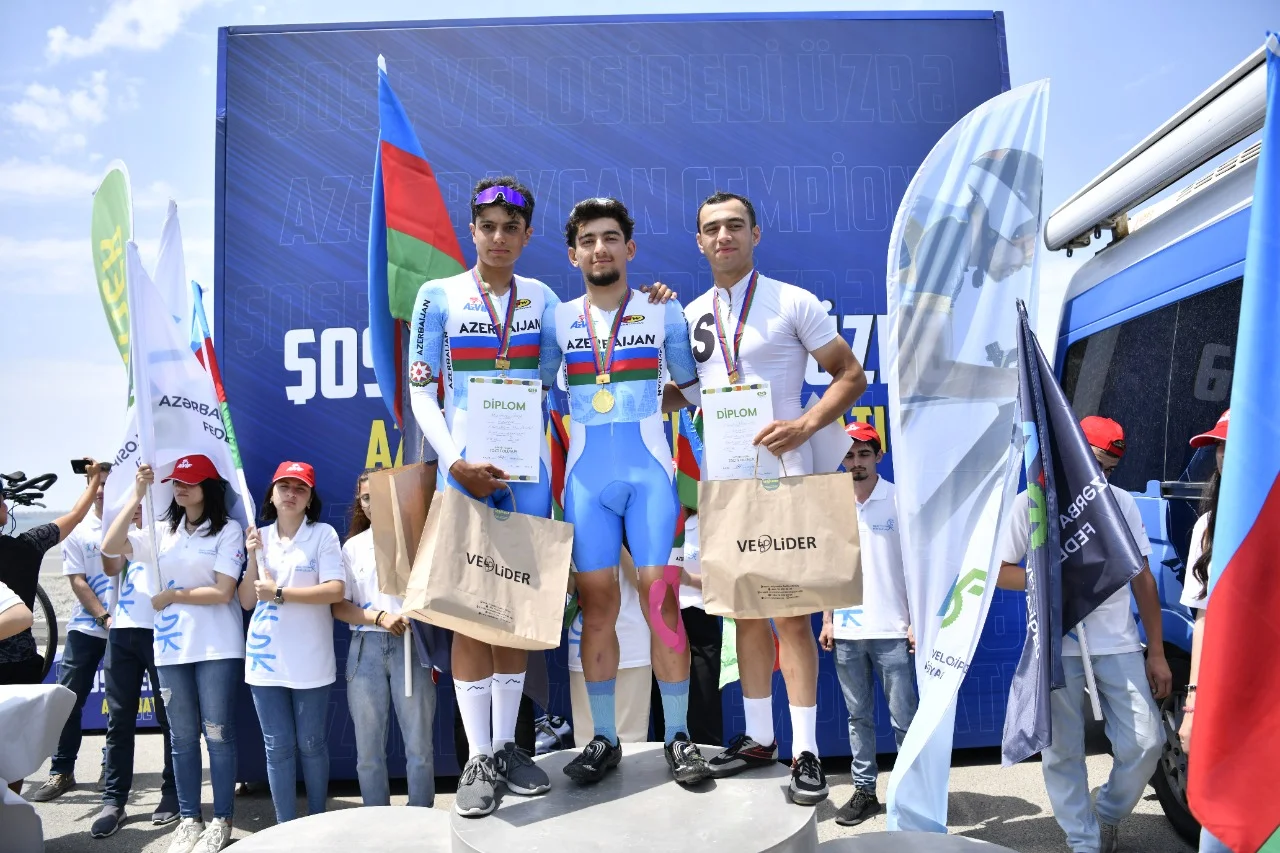 Şose velosipedi üzrə Azərbaycan çempionatı keçirildi 