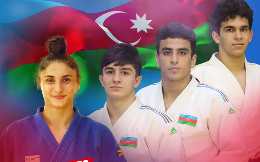 AÇ: Azərbaycan cüdoçularından daha 4 medal 