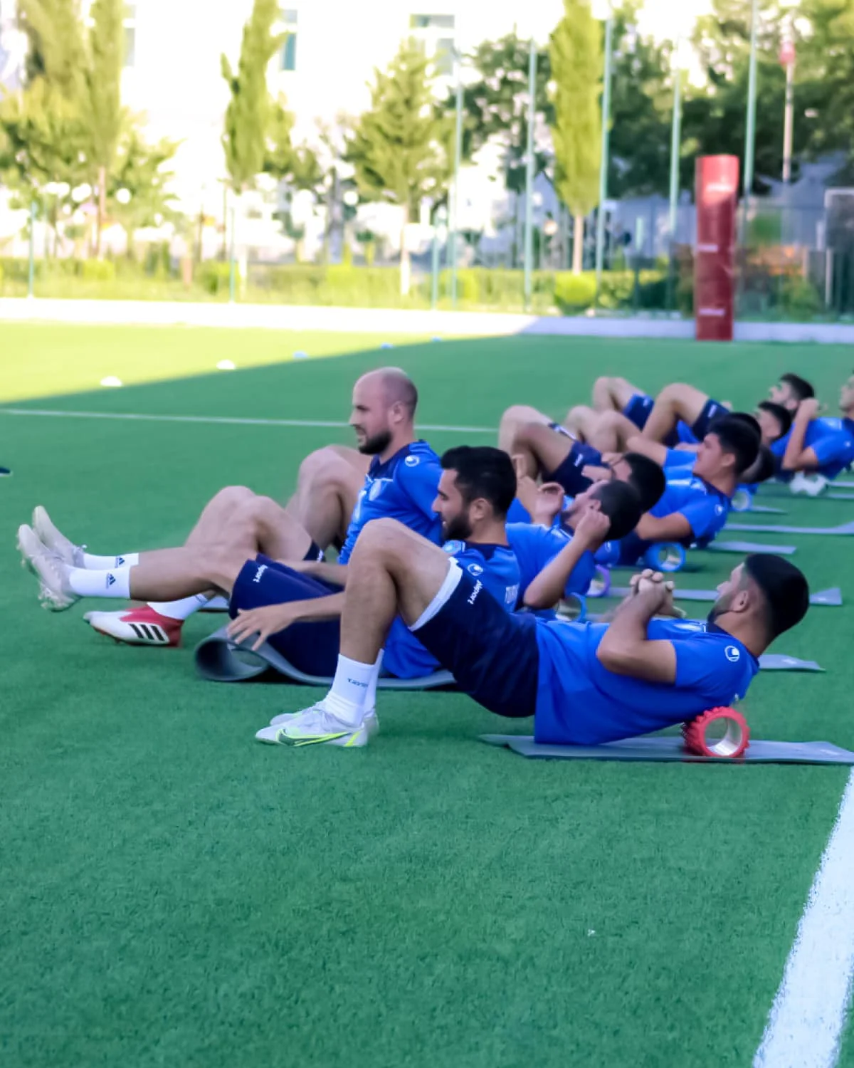 Tovuzda futbolçular üçün qurban kəsdilər - FOTOLAR 