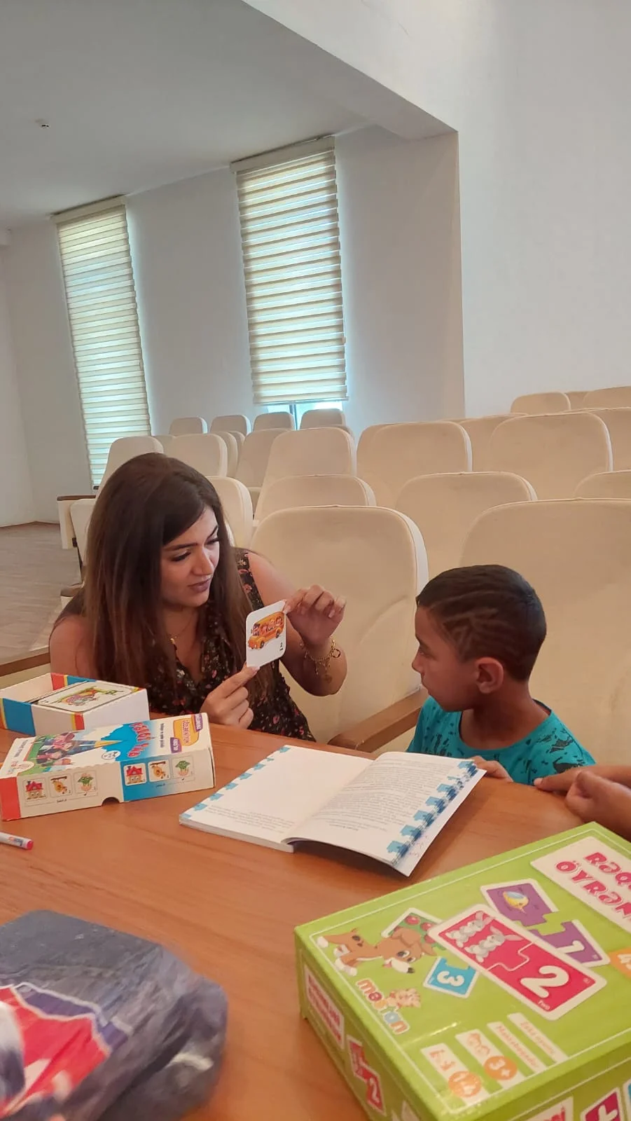 İmişlidə autizmli uşaqlar ilə görüş keçirildi - FOTOLAR 