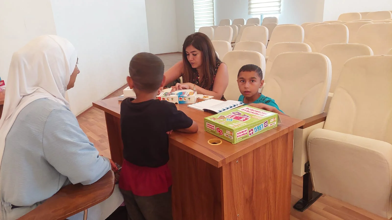 İmişlidə autizmli uşaqlar ilə görüş keçirildi - FOTOLAR 