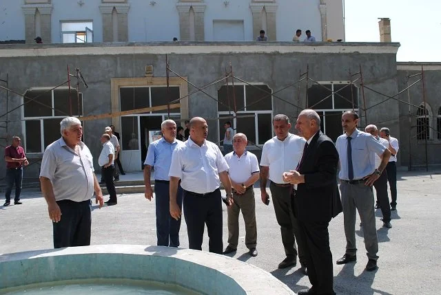 İcra başçısı "Mingəçevir" rəhbərliyi ilə görüşdü 