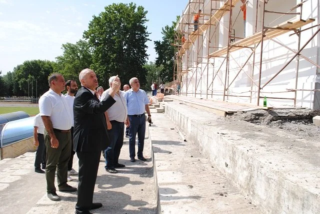 İcra başçısı "Mingəçevir" rəhbərliyi ilə görüşdü 