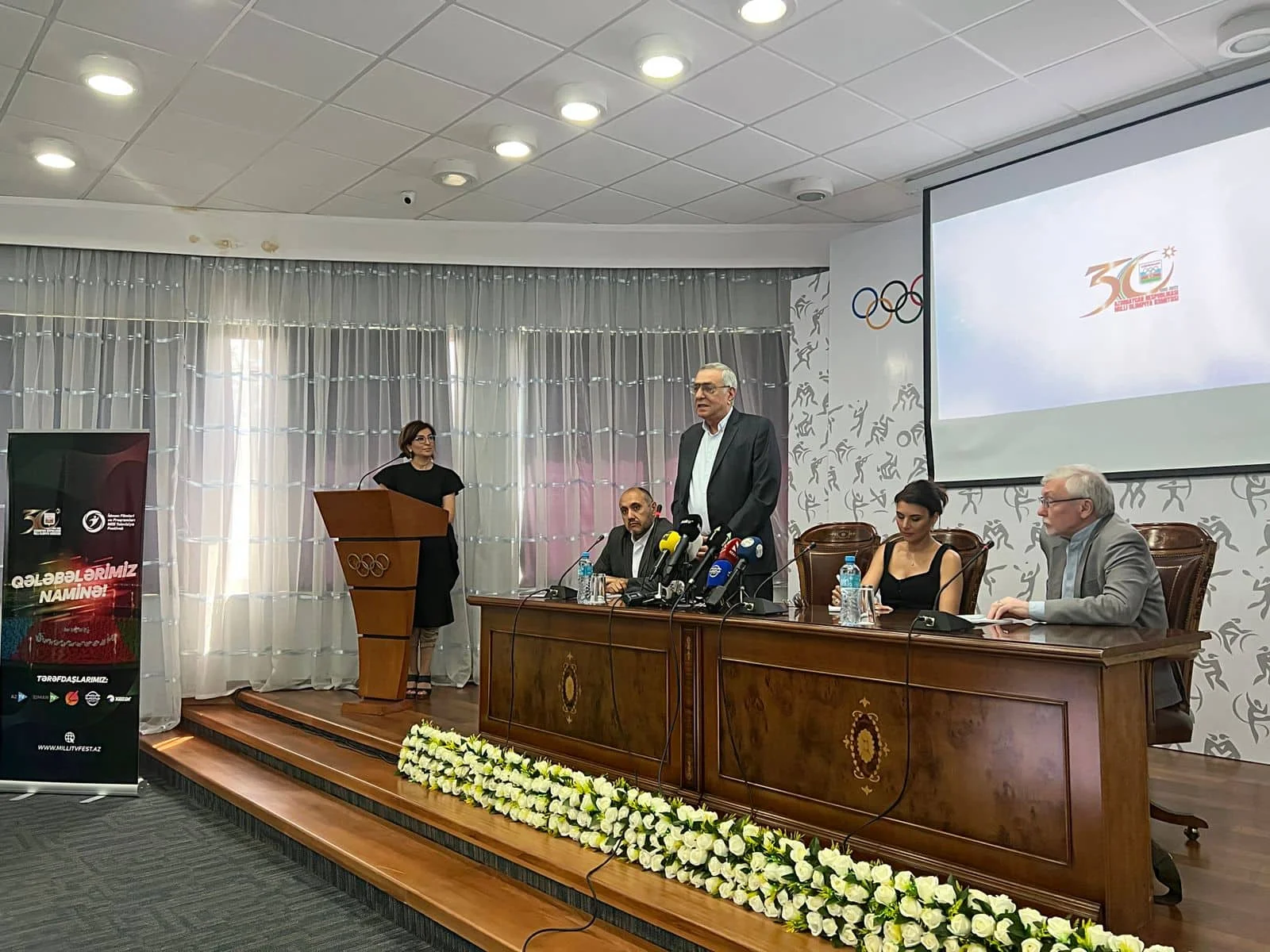 “İdman Filmləri və Proqramları Milli Televiziya Festivalı” ilə bağlı mətbuat konfransı keçirildi 