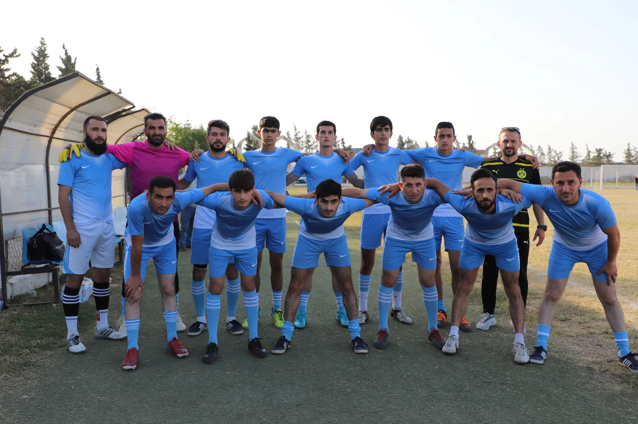 Neftçalada futbol üzrə rayon birinciliyi keçirildi - FOTOLAR  