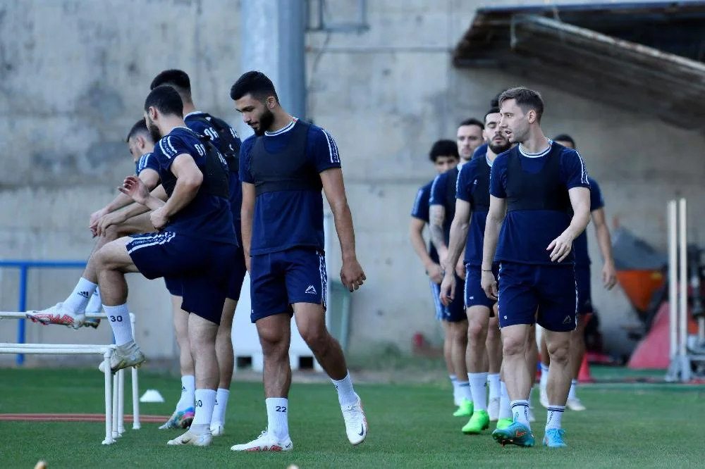 "Qarabağ" "Viktoriya" ilə oyuna hazırlaşır - FOTOLAR 