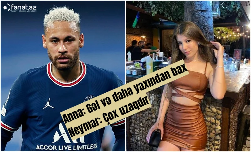 Braziliyalı model Neymarın mesajlarını yaydı - FOTOLAR 