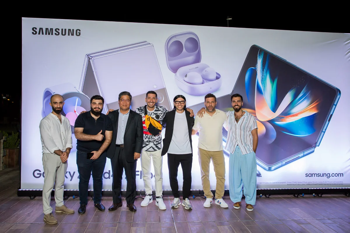 Ulduzların əhatəsində Samsung-un təqdimatı! - FOTOLAR 