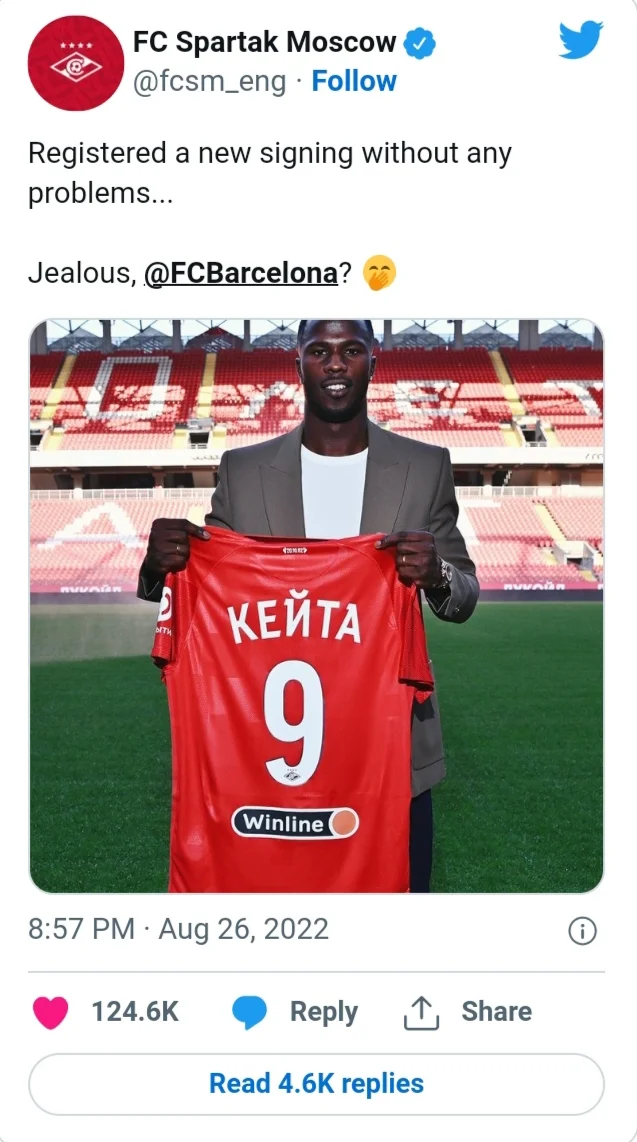 "Spartak" "Barselona" ilə belə zarafatlaşdı 