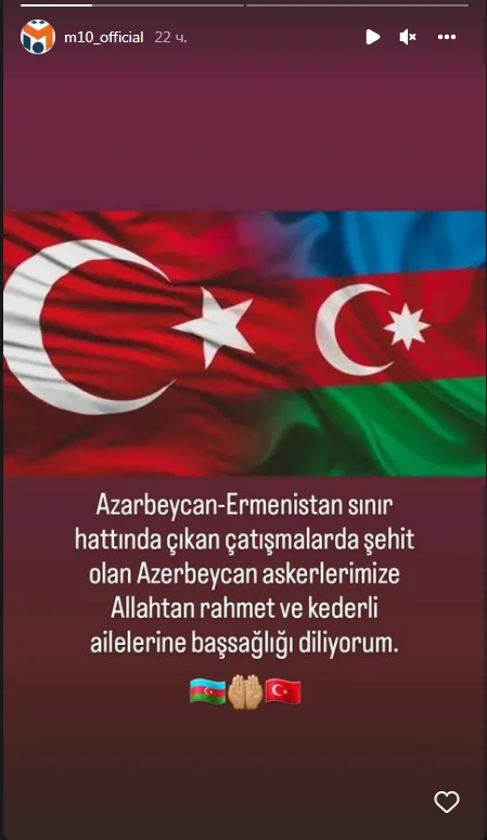 Məsut Özildən Azərbaycana dəstək - FOTO 