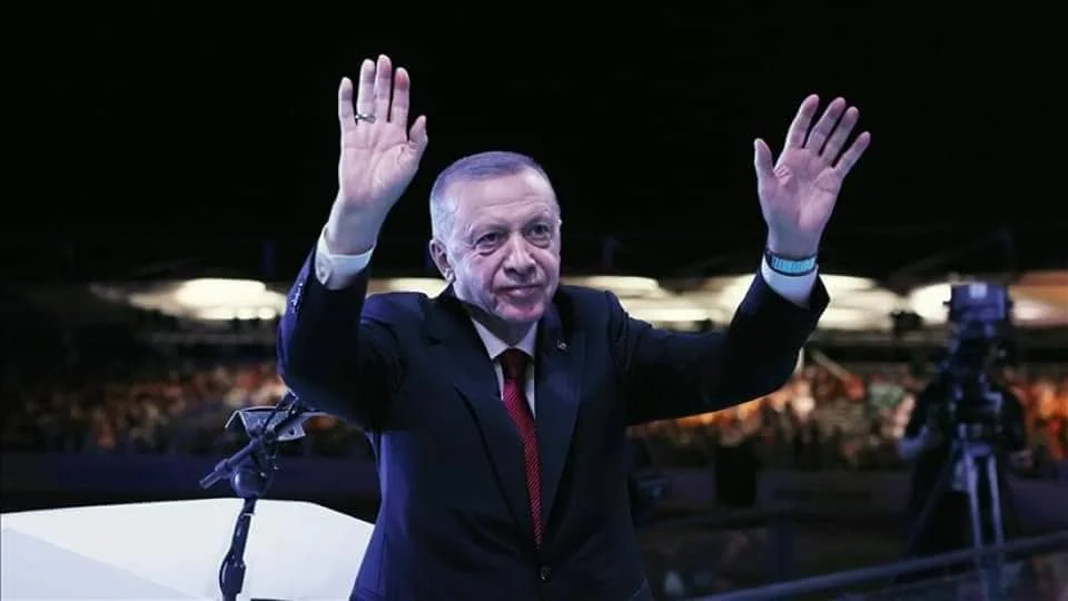Qayıbov və Ərdoğan Dünya Köçəri Oyunlarının açılış mərasimində 