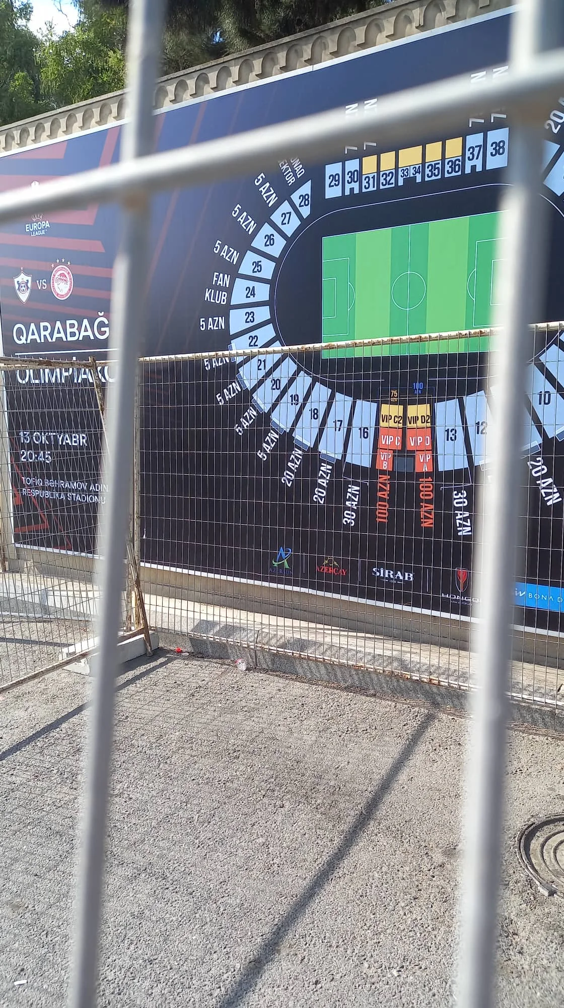 Respublika stadionu "Qarabağ" - "Olimpiakos" oyununa hazırdır - REPORTAJ 