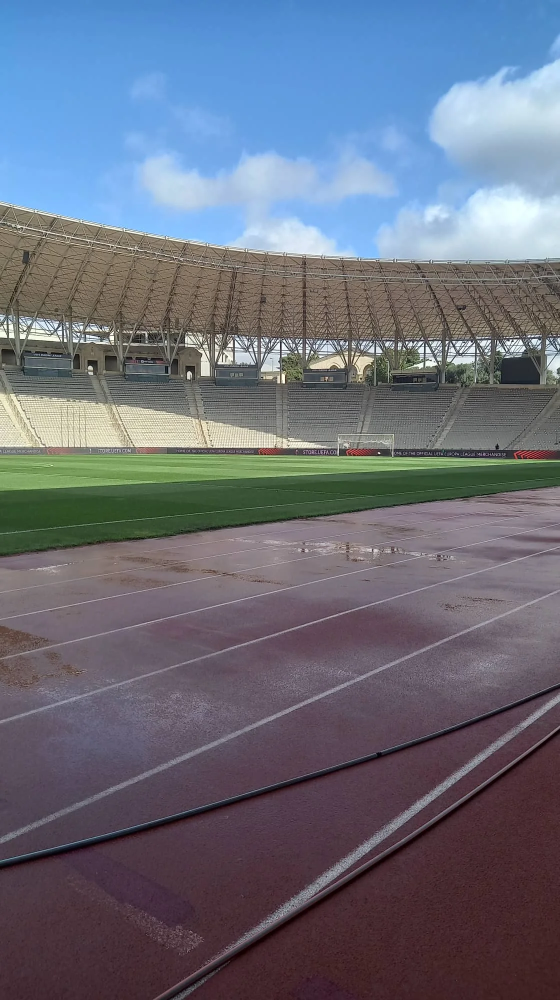 Respublika stadionu "Qarabağ" - "Olimpiakos" oyununa hazırdır - REPORTAJ 