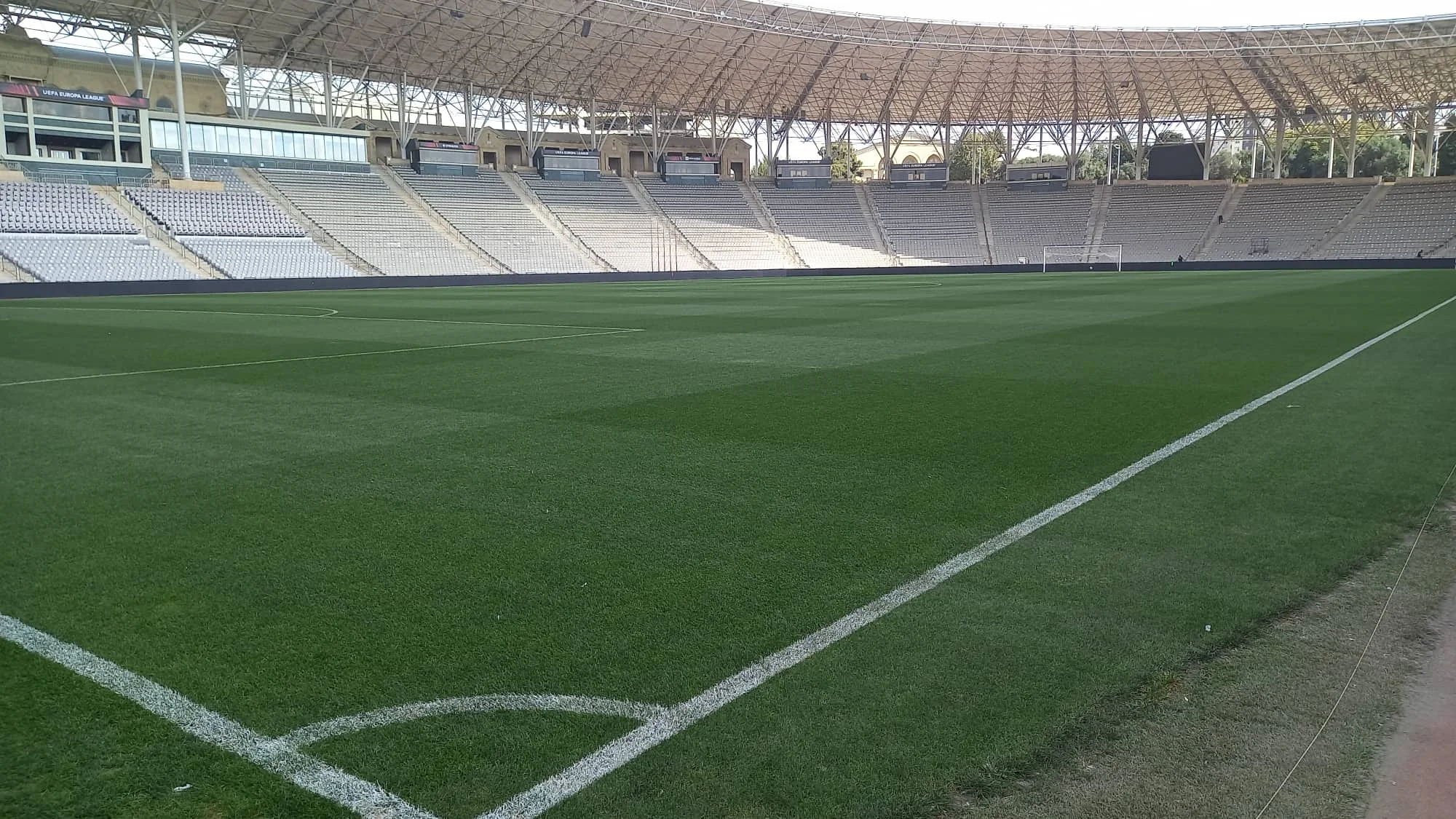 Respublika stadionu "Qarabağ" - "Olimpiakos" oyununa hazırdır - REPORTAJ 
