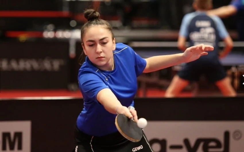 Azərbaycanın stolüstü tennisçisi Çexiyada gümüş medal qazandı 