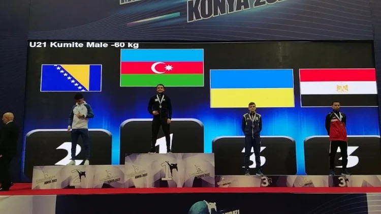 Azərbaycanın daha bir karateçisi dünya çempionu oldu 