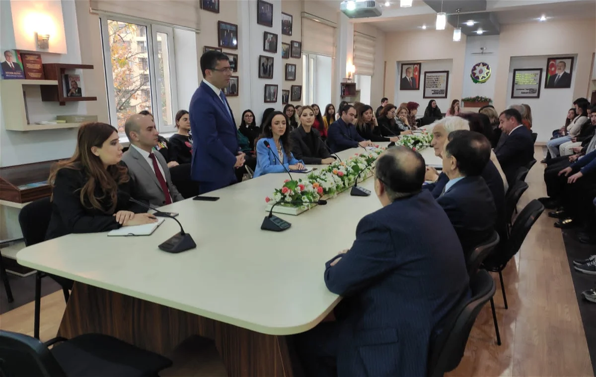 MEDİA Agentliyi ilə Azərbaycan Dillər Universiteti arasında görüş keçirildi  - FOTOLAR 