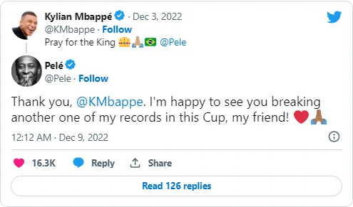 Pele Mbappeyə nə yazdı? - FOTO 