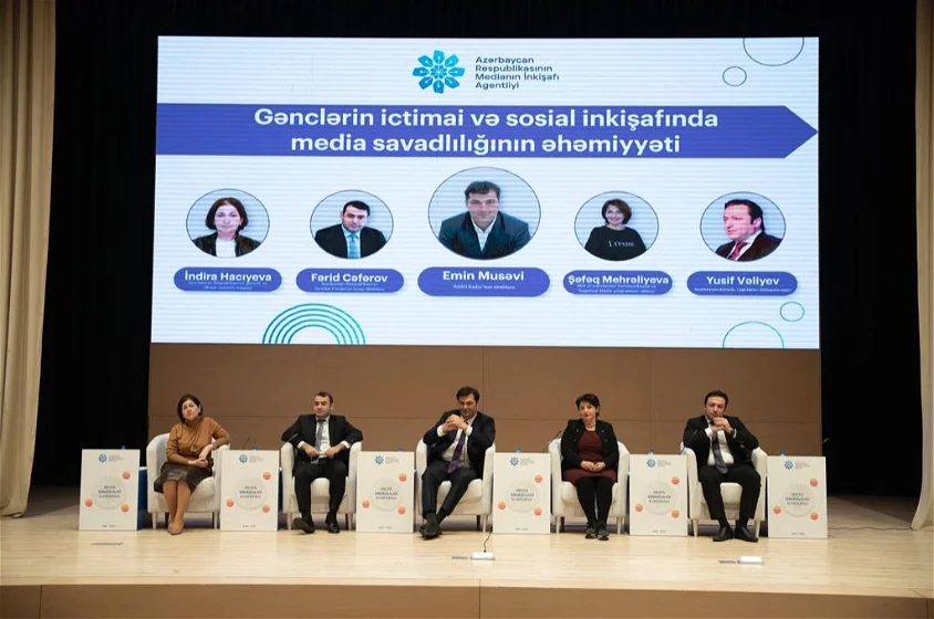 MEDİA Agentliyi “Media savadlılığı” konfransı keçirdi - FOTOLAR 