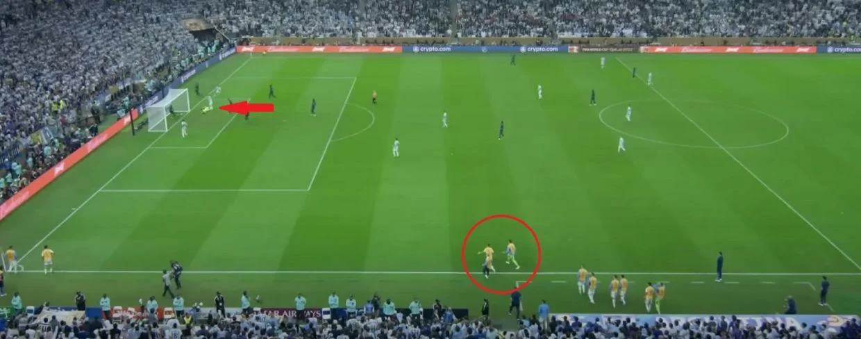 Messi qol vurarkən meydanda 13 argentinalı olub - FOTO 