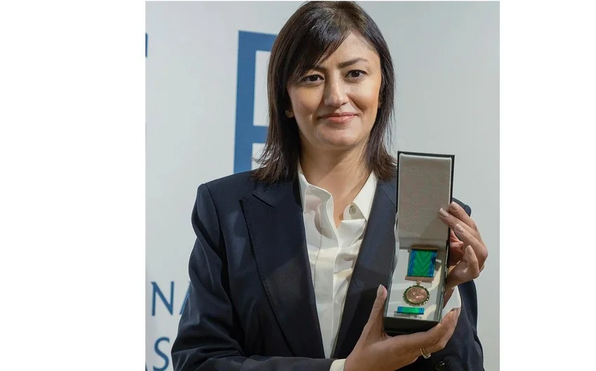 AGF-in baş katibinə “Tərəqqi” medalı təqdim edildi - FOTO 