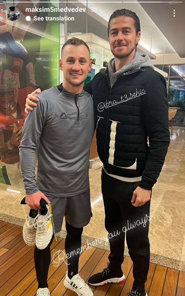 İbrahim Şehiç “Qarabağ”ın düşərgəsində - FOTO 