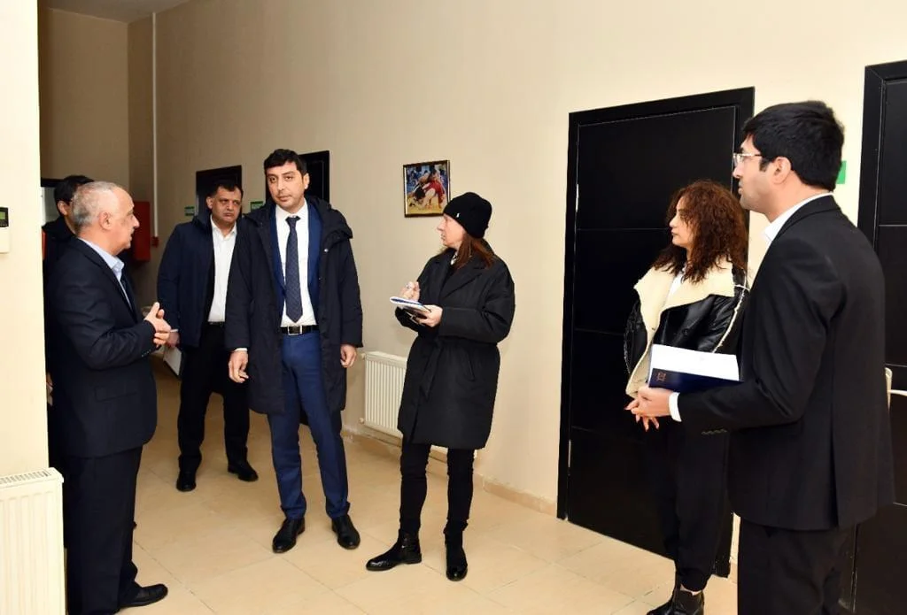 Fərid Qayıbov idman mərkəzlərinə baxış keçirib - FOTOLAR 