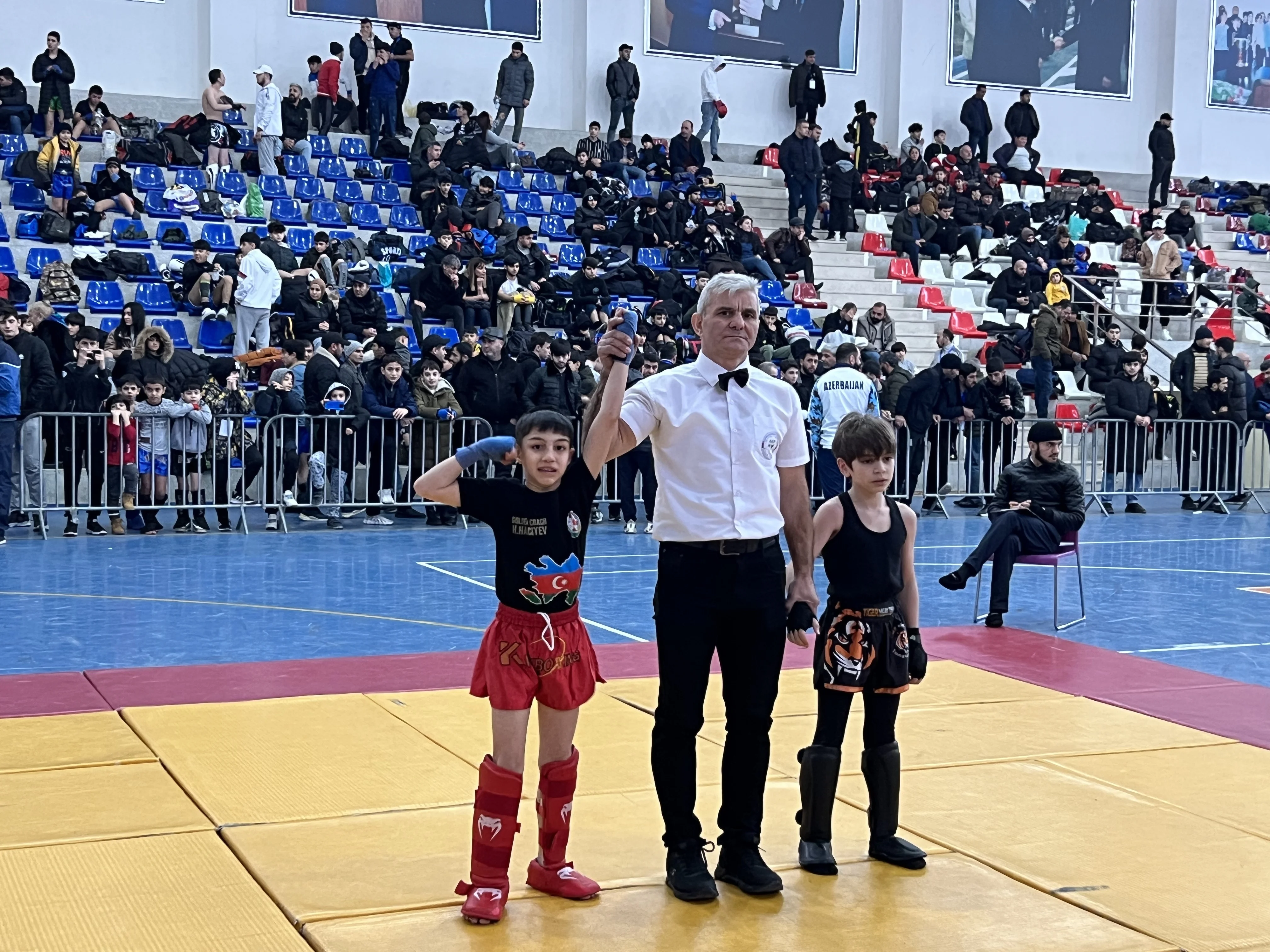 Yeniyetmə və gənc kikboksçular üçün daha bir sınaq - FOTOLAR 