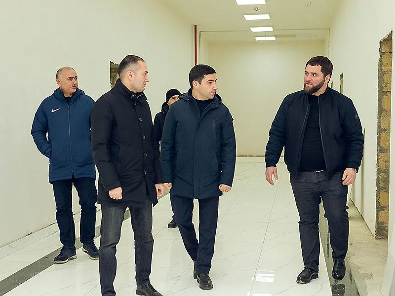 AFFA-nın baş katibi Gəncə səfərində - FOTOLAR 