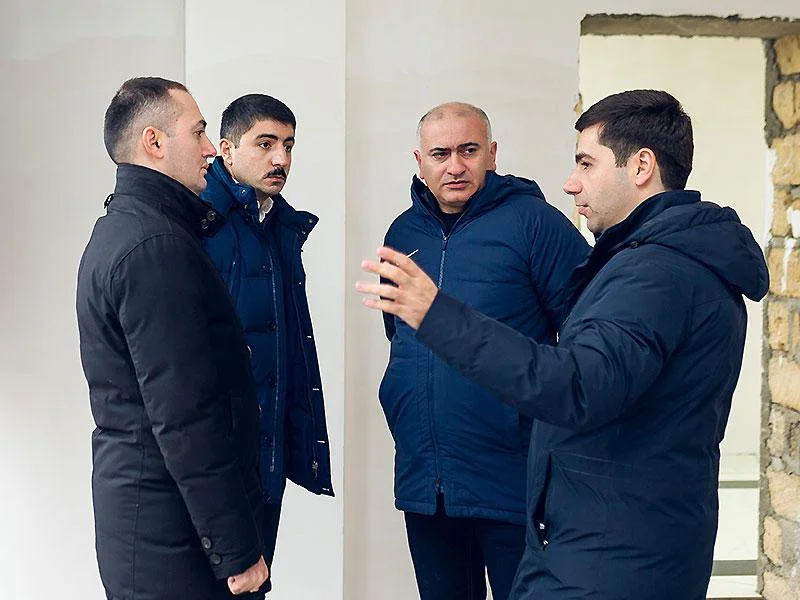 AFFA-nın baş katibi Gəncə səfərində - FOTOLAR 