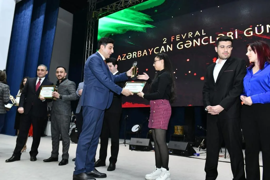 Mingəçevirin Gənclər Paytaxtı seçilməsi ilə bağlı tədbir keçirildi - FOTOLAR 