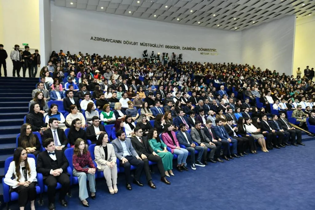 Mingəçevirin Gənclər Paytaxtı seçilməsi ilə bağlı tədbir keçirildi - FOTOLAR 