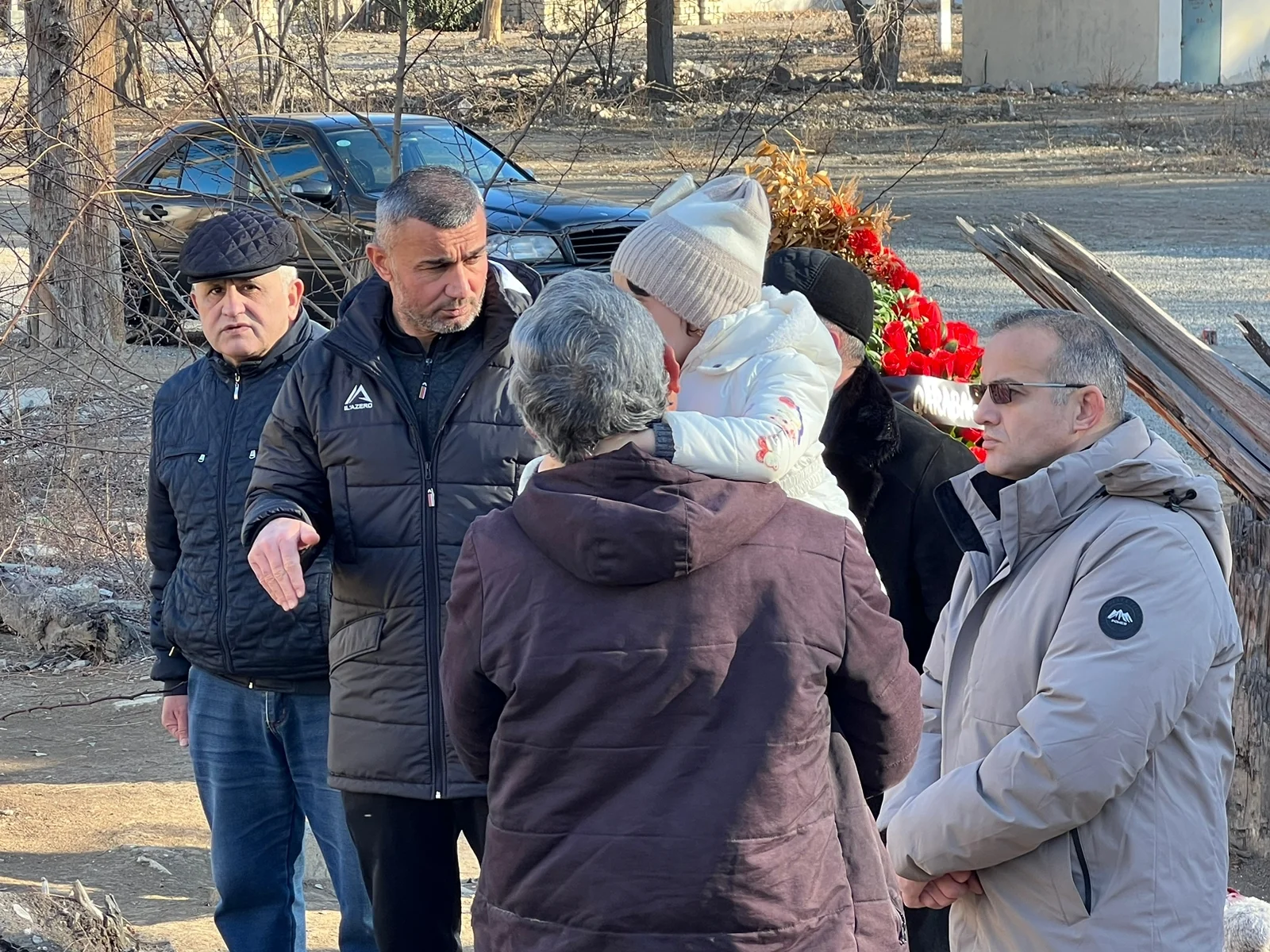 Qurban Qurbanov Gəncədə erməni terroru qurbanlarının xatirəsini yad etdi - FOTOLAR 