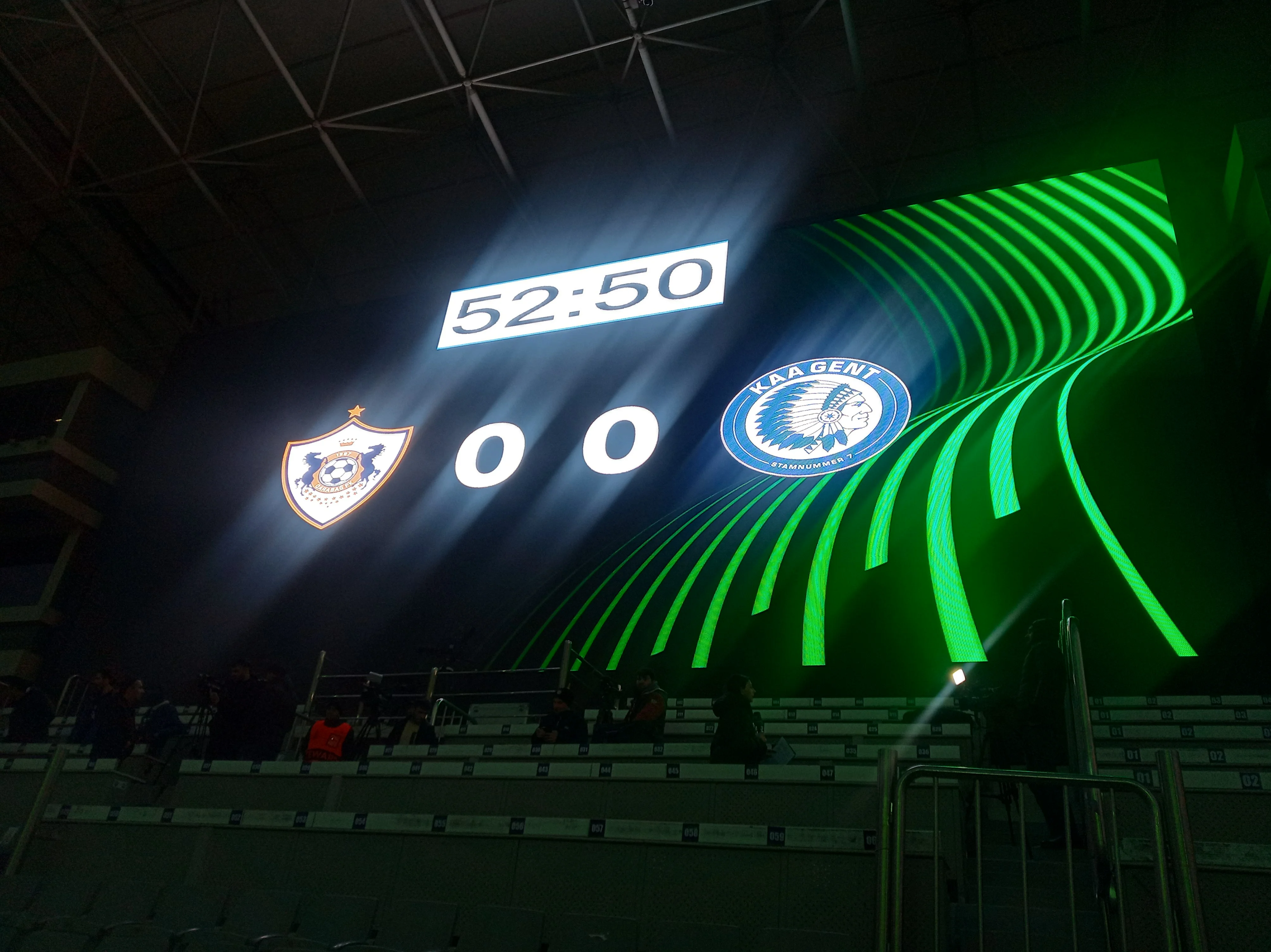 “Qarabağ” - “Gent” matçı öncəsi mərkəzi arenada yenilik - FOTO 