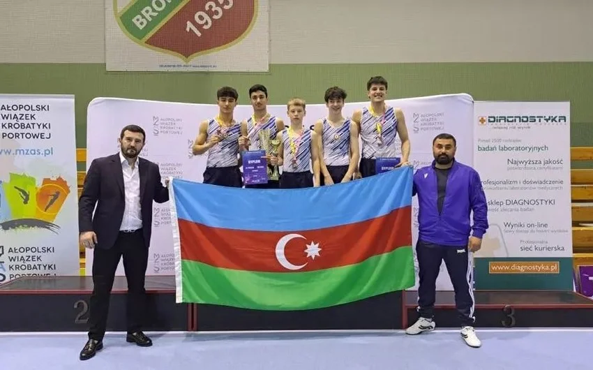 Azərbaycan gimnastları beynəlxalq turniri 7 medalla başa vurublar 